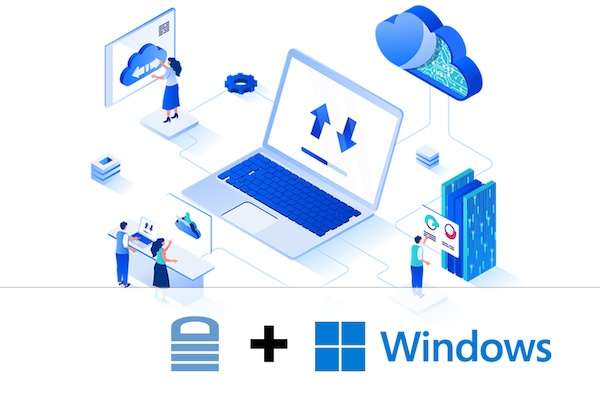 Windows backup software client by WholesaleBackup